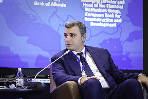 Guvernatori Sejko mori pjesë në Konferencën e organizuar nga Banka Popullore Qëndrore e Maqedonisë së Veriut dhe Komiteti Bretton Woods