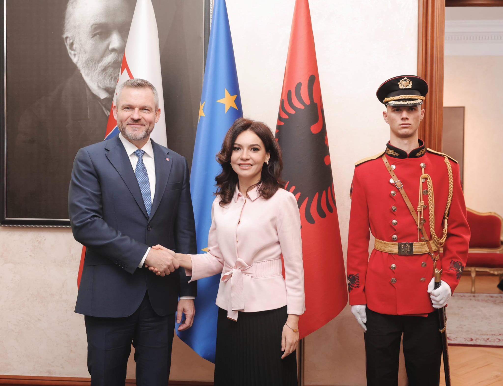 Spiropali priti Presidentin e Sllovakisë, Pellegrini: Republika Sllovake, një partner kyç në rrugëtimin e Shqipërisë drejt Bashkimit Evropian