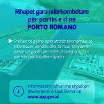 Rihapet gara ndërkombëtare për ndërtimin e portit të ri të në Porto Romano