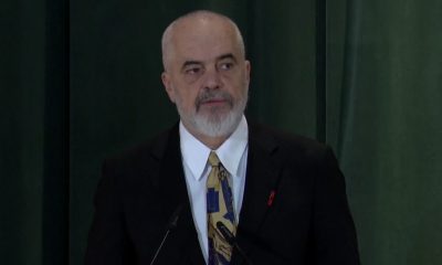 Kryeminstri Edi Rama në Konferenc