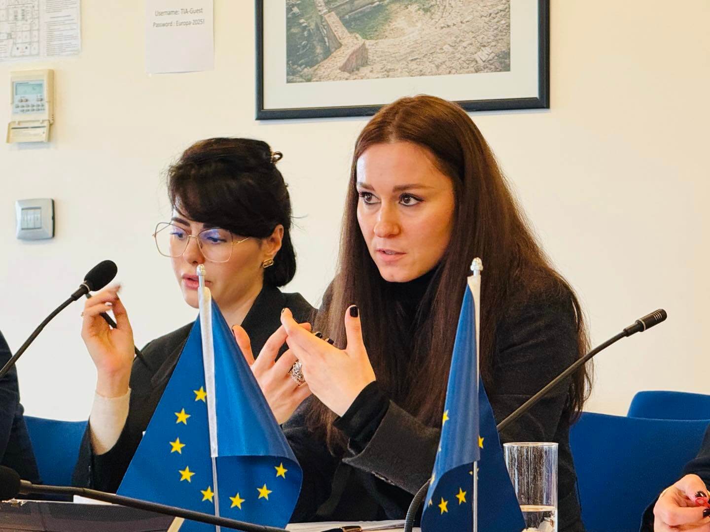 Drejtoresha në takim
