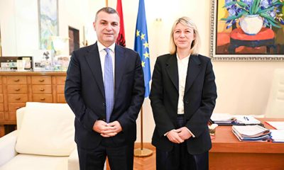 Guvernatori Sejko dhe Ambasadroja Kasnyik